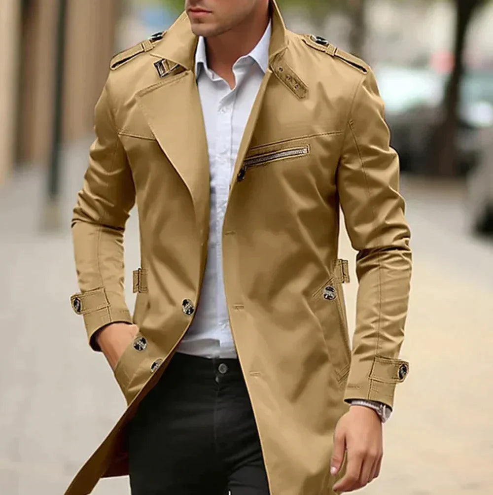 James - Trench elegante for menn